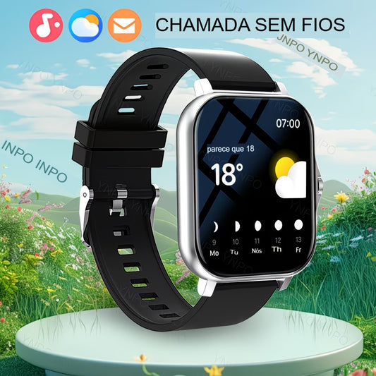 Novo Smartwatch com Chamadas/Recebimento Sem Fio